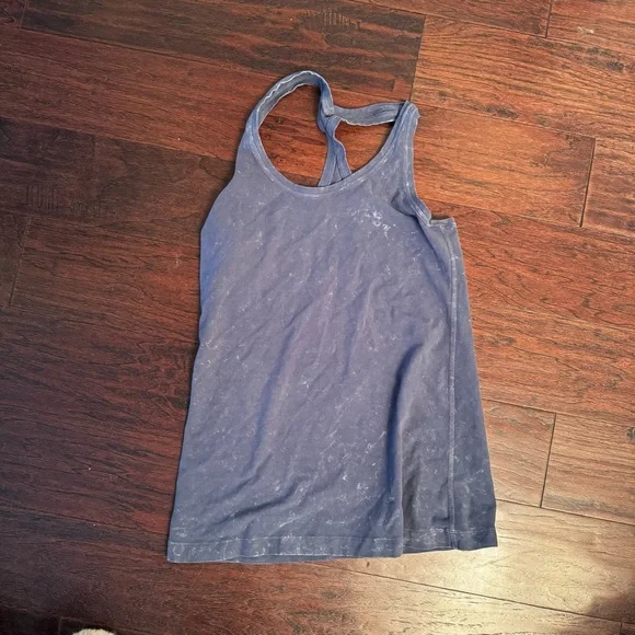 LULULEMON Nulu Blue Tank 6 - Picture 2 of 5